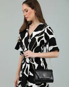 Women's envelope bag Doca 22098 black